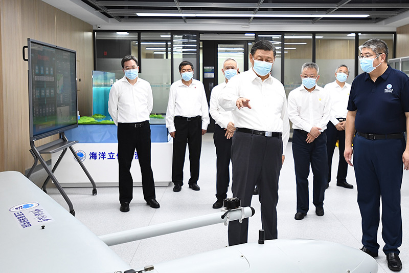 4��10����13�գ������������й���������ǡ�������ϯ�������ί��ϯϰ��ƽ�ں��Ͽ��졣��������������10�����磬����������ϰ��ƽ���й������ѧ���Ǻ����о�Ժ���졣�����������»������ ���� ��